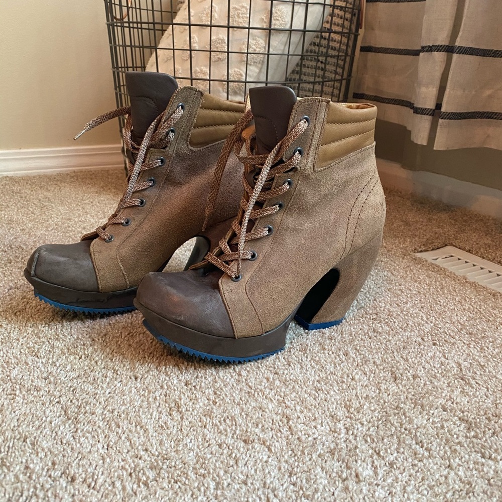 COPY - John Fluevog lace up boots
